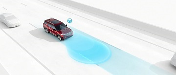 One of the safety features of the 2021 Ford Explorer available at Johnson City Ford