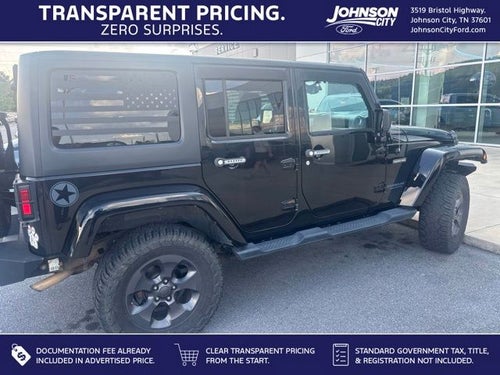 2017 Jeep Wrangler Unlimited Unlimited Sport