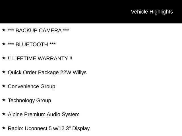 2024 Jeep Wrangler Willys