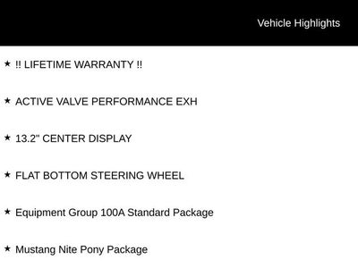 2026 Ford Mustang EcoBoost