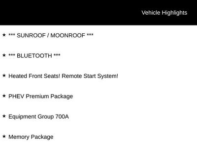 2026 Ford Escape Plug-In Hybrid Base