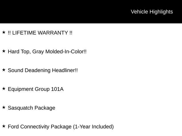 2026 Ford Bronco Base