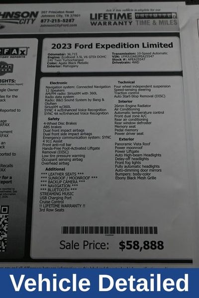 2023 Ford Expedition Limited