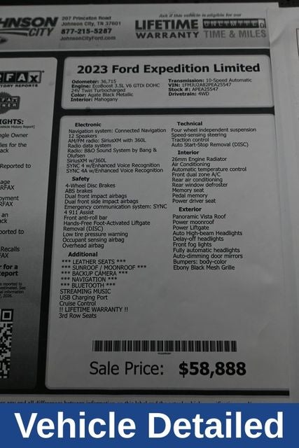 2023 Ford Expedition Limited