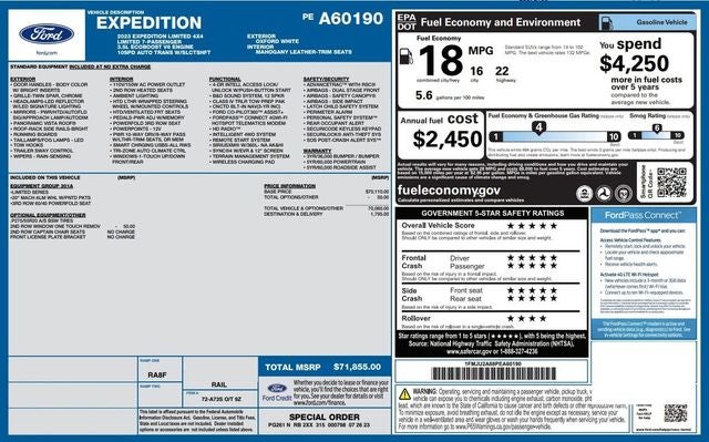 2023 Ford Expedition Limited