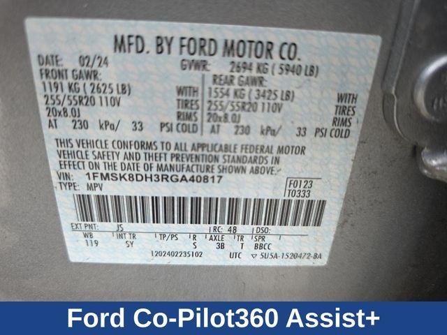 2024 Ford Explorer XLT