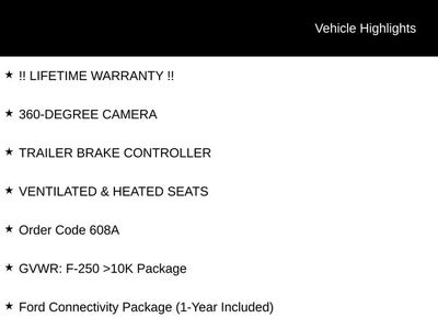 2026 Ford F-250SD Lariat