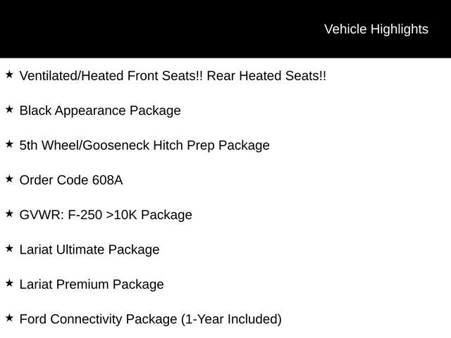 2026 Ford F-250SD Lariat