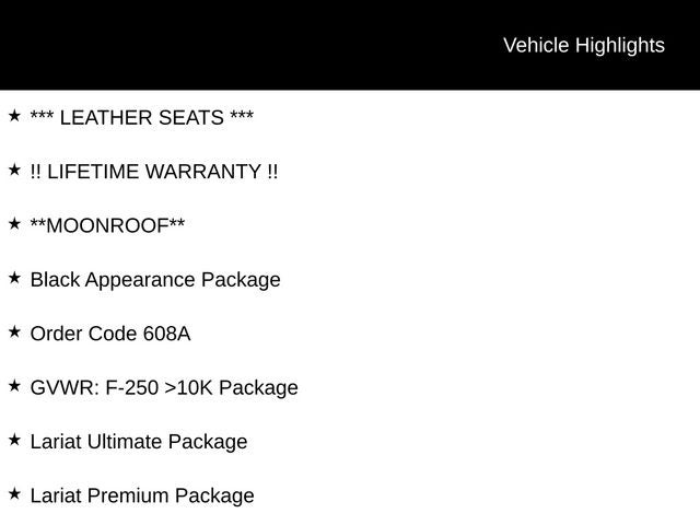 2026 Ford F-250SD Lariat