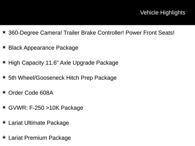 2026 Ford F-250SD Lariat