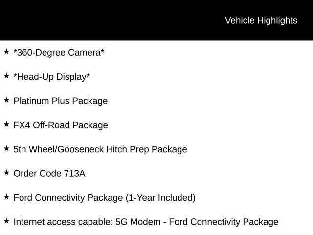 2026 Ford F-350SD Platinum