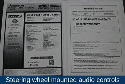 2015 Ford F-350SD Lariat