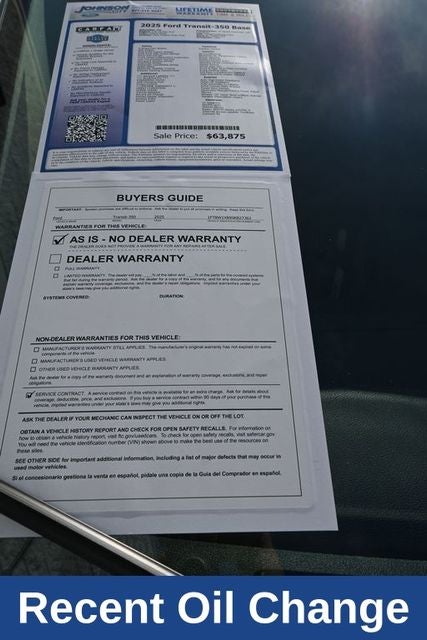 2025 Ford Transit-350 Base