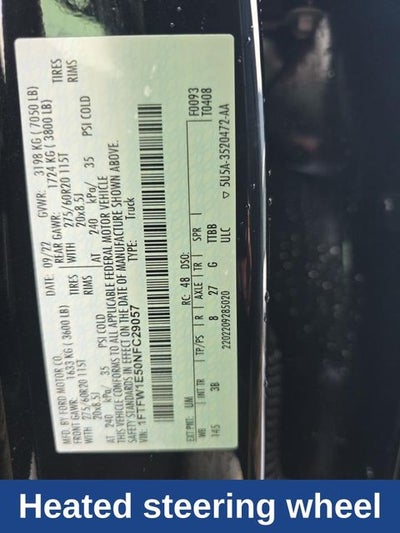 2022 Ford F-150 Platinum