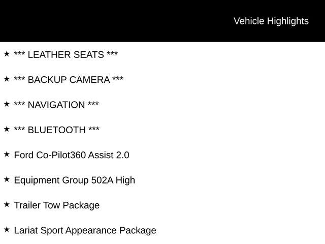 2021 Ford F-150 Lariat