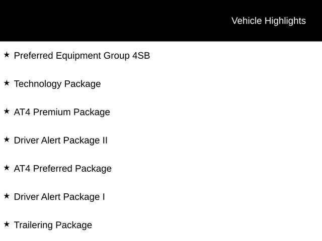 2019 GMC Sierra 1500 AT4