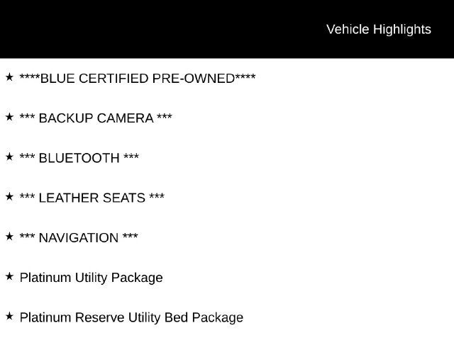 2019 Nissan Titan Platinum Reserve