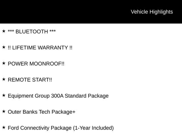 2026 Ford Bronco Sport Outer Banks