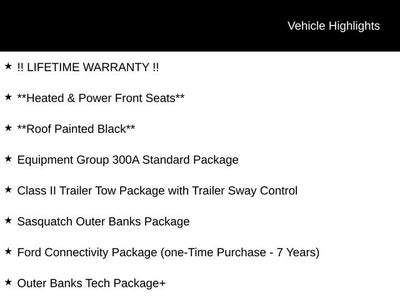 2026 Ford Bronco Sport Outer Banks