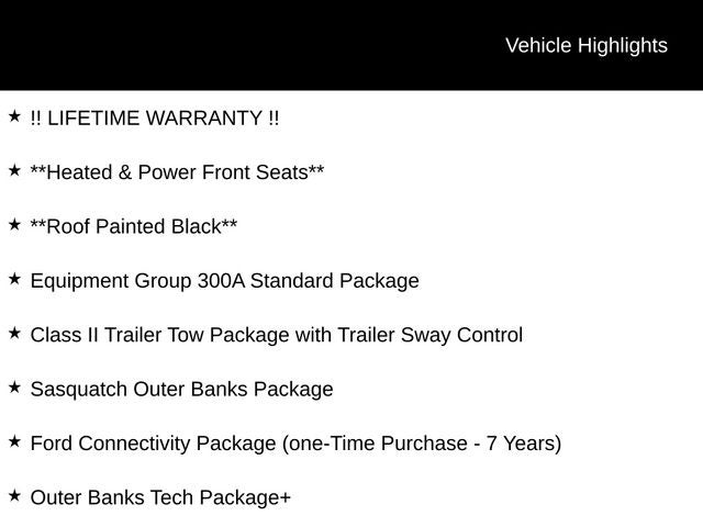 2026 Ford Bronco Sport Outer Banks