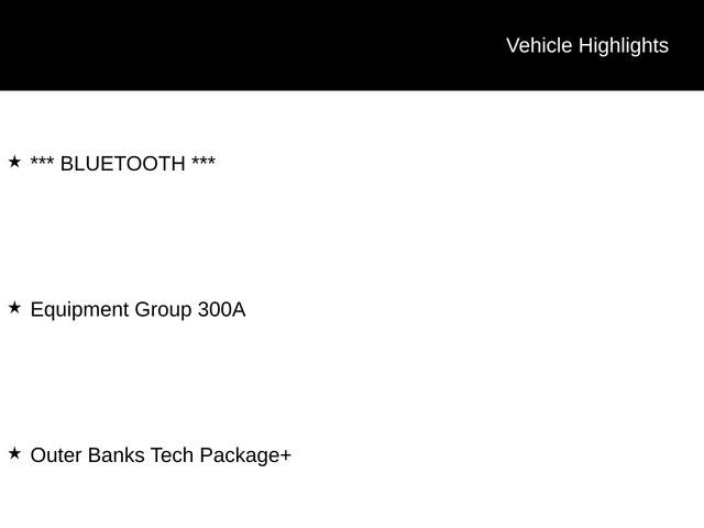 2025 Ford Bronco Sport Outer Banks