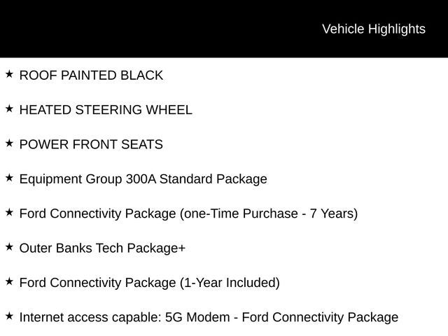 2026 Ford Bronco Sport Outer Banks