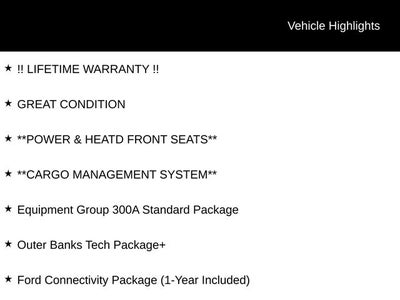 2026 Ford Bronco Sport Outer Banks