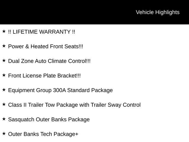 2026 Ford Bronco Sport Outer Banks