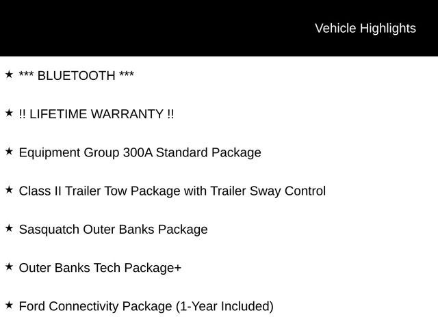 2026 Ford Bronco Sport Outer Banks