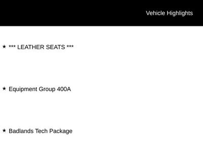 2025 Ford Bronco Sport Badlands