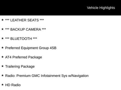 2019 GMC Sierra 1500 AT4