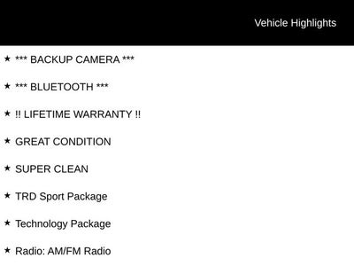 2021 Toyota Tacoma TRD Sport