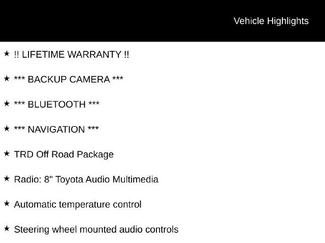2024 Toyota Tacoma TRD Off-Road