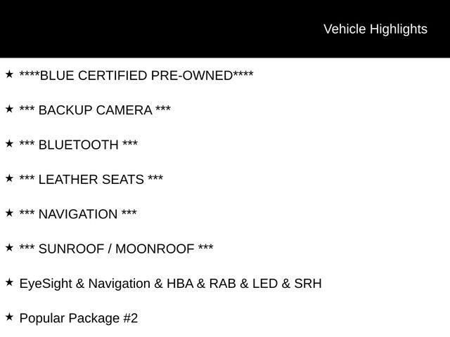 2018 Subaru Outback 2.5i