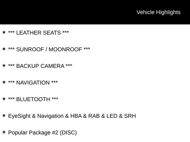 2018 Subaru Outback 2.5i