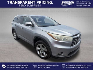 2015 Toyota Highlander Limited Platinum V6