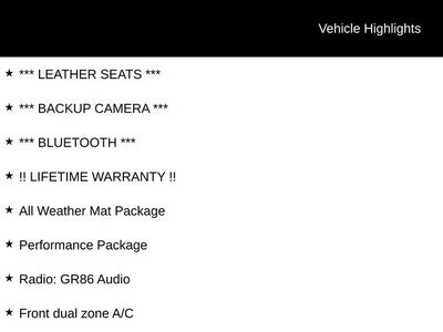 2025 Toyota GR86 Premium