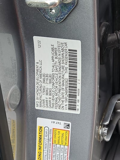 2023 Honda Civic Sport