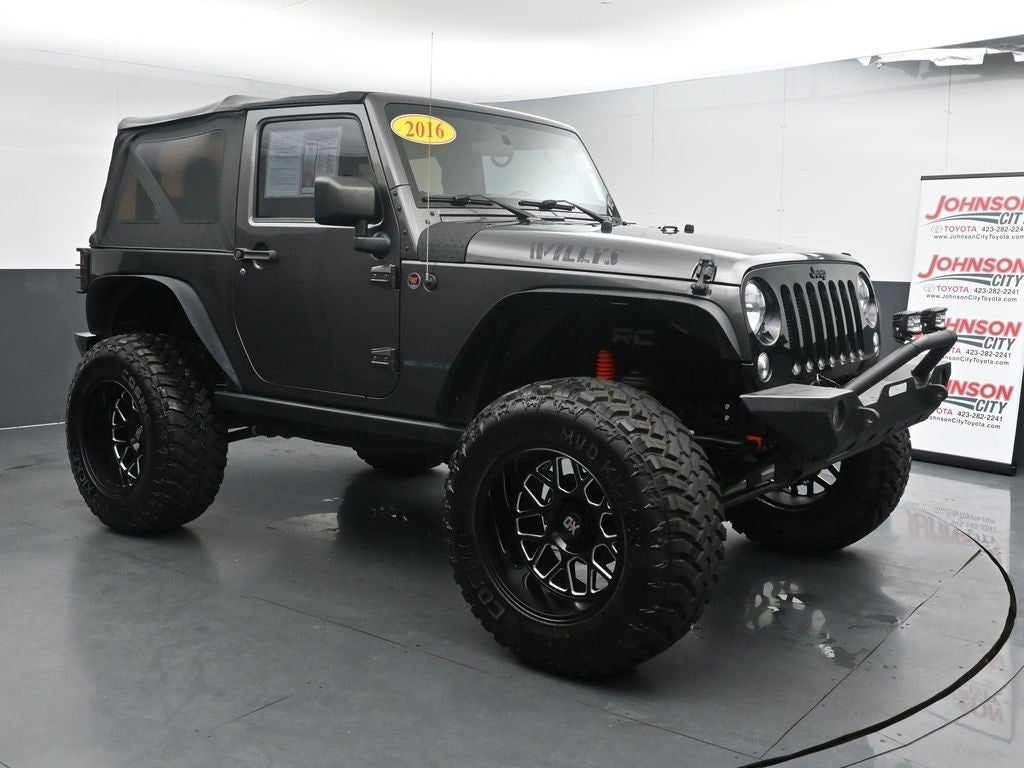 2016 Jeep Wrangler Willys Wheeler