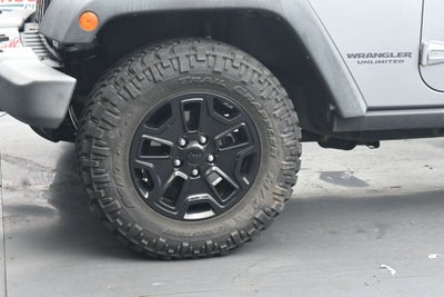 2016 Jeep Wrangler Unlimited Willys