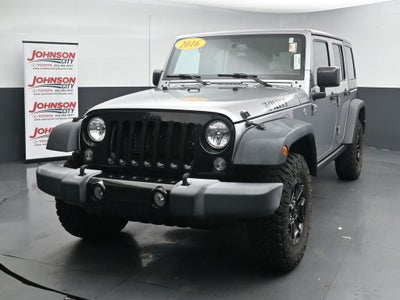2016 Jeep Wrangler Unlimited Willys