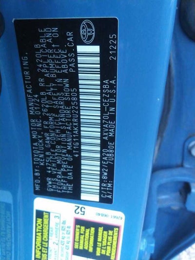 2024 Toyota Camry SE