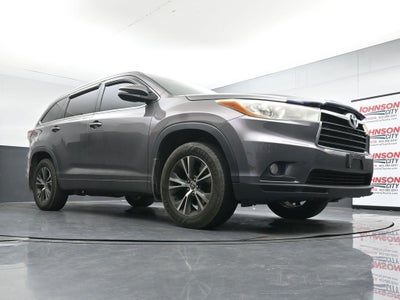2016 Toyota Highlander XLE V6