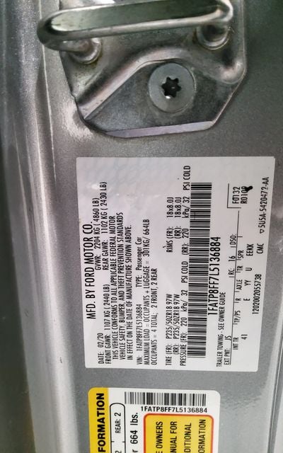 2020 Ford Mustang GT Premium