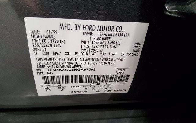 2022 Ford Explorer ST