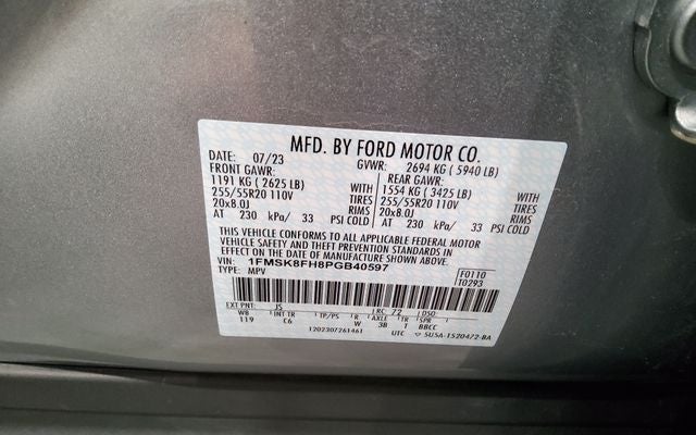 2023 Ford Explorer Limited