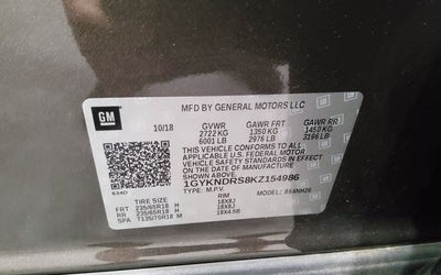 2019 Cadillac XT5 Luxury