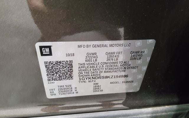 2019 Cadillac XT5 Luxury