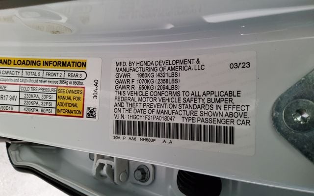 2023 Honda Accord LX