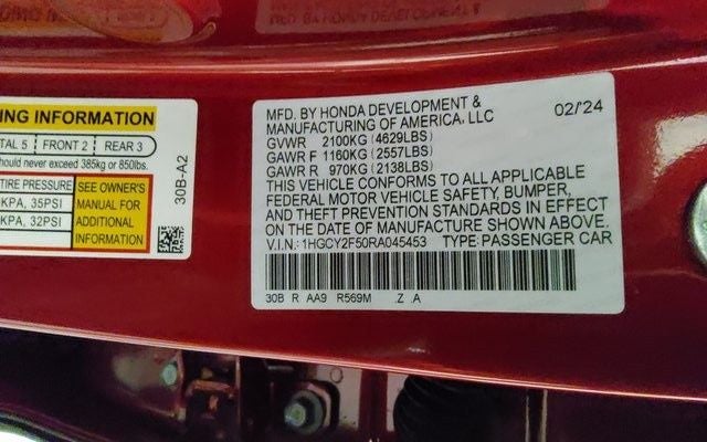 2024 Honda Accord Sport